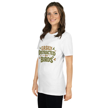 Retro Bird Watching T-Shirt, Groovy Nature Lover Tee, Birding Gift, Bird Silhouettes Shirt