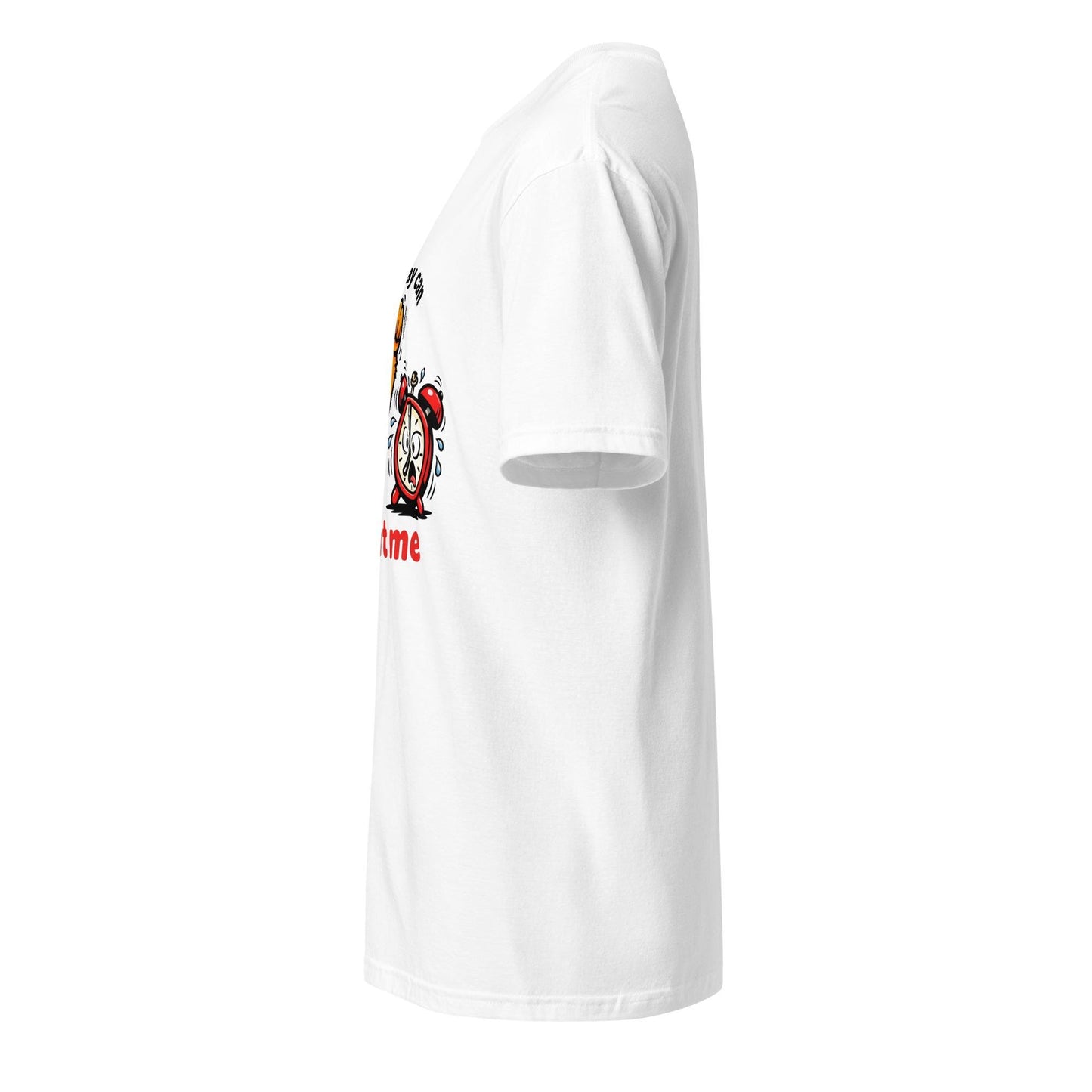 Angry Cat vs Alarm Clock T-Shirt, Humorous Monday Office Humor Tee
