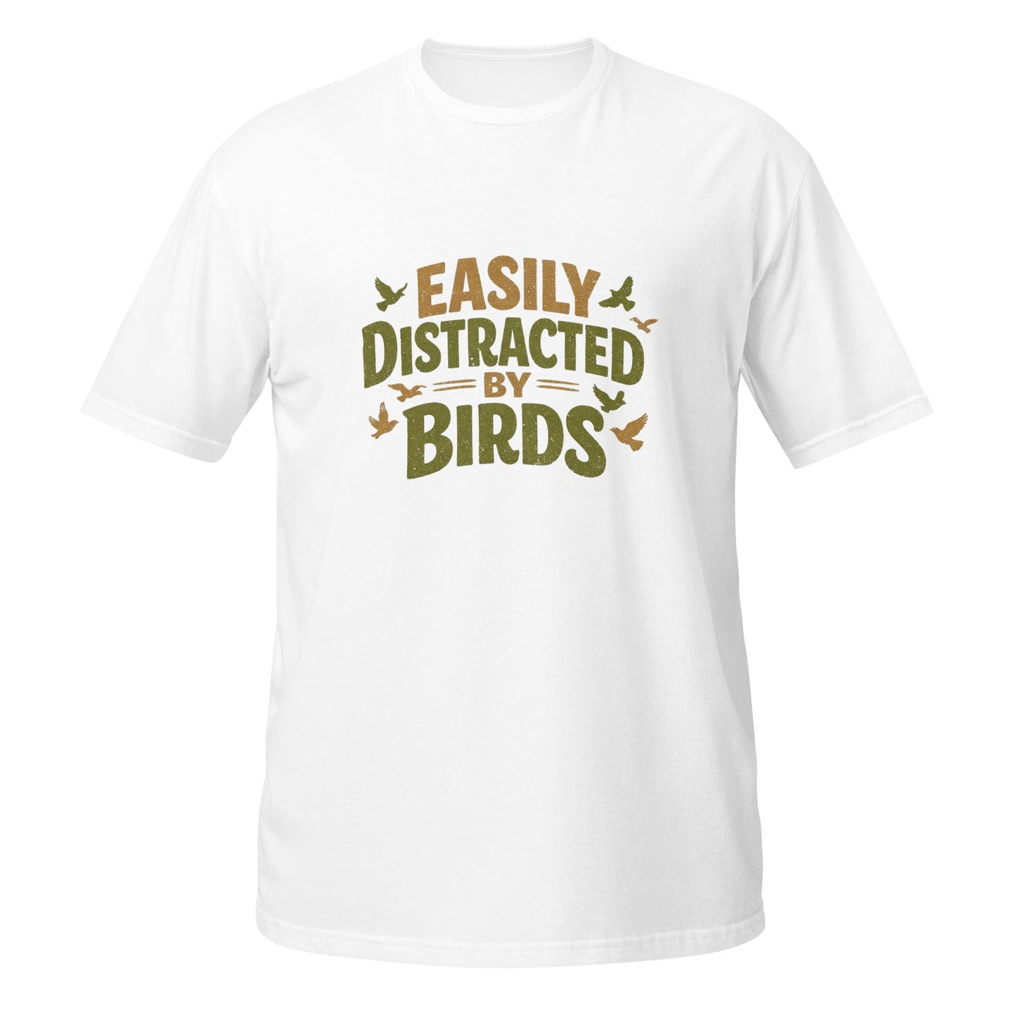 Retro Bird Watching T-Shirt, Groovy Nature Lover Tee, Birding Gift, Bird Silhouettes Shirt