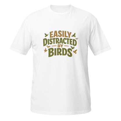 Retro Bird Watching T-Shirt, Groovy Nature Lover Tee, Birding Gift, Bird Silhouettes Shirt