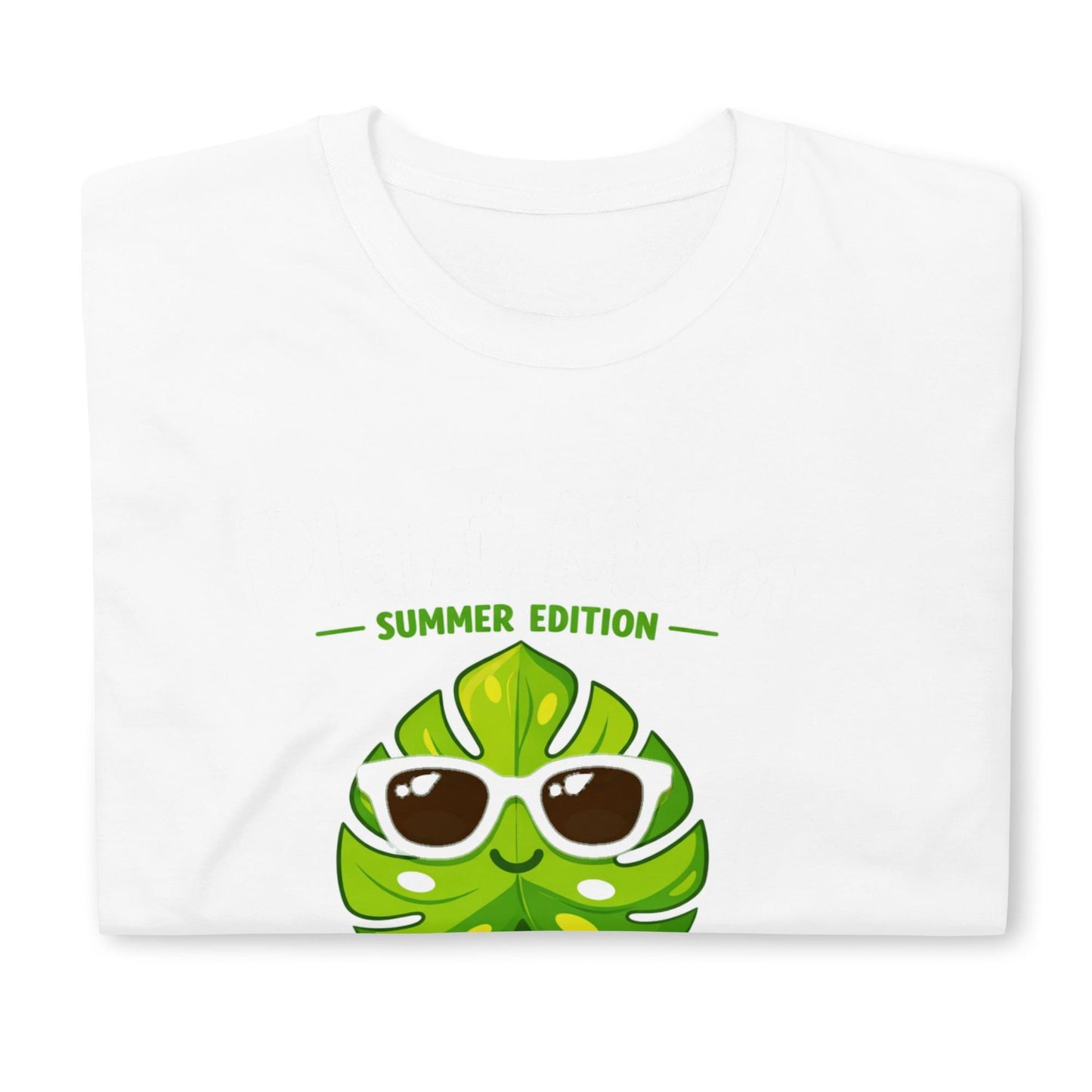 Monstera Leaf Sunglasses T-Shirt, Summer Plant Mom Botanical Tee