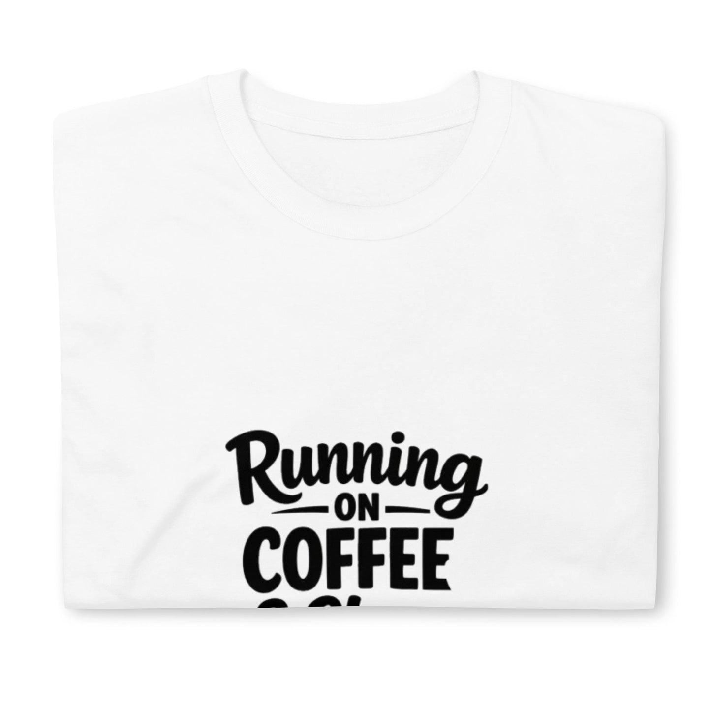Coffee Chaos T-Shirt, Playful Typography, Caffeine Lover Tee
